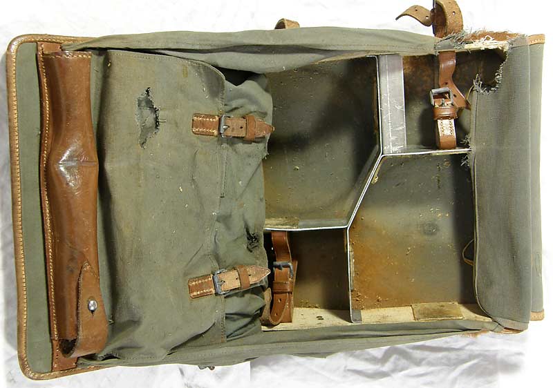 Set of 3 Army signals backpacks Fernsprechtornister