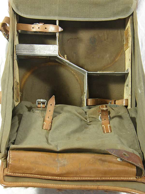 Set of 3 Army signals backpacks Fernsprechtornister