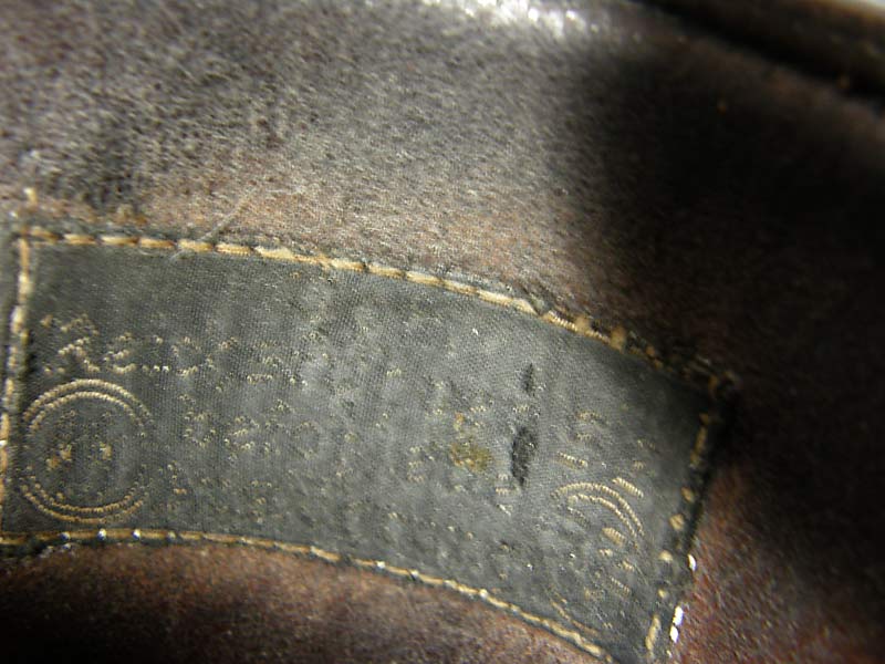 SS RZM  high leather boots named to Hans Mohr of the 1st Battalion Germania