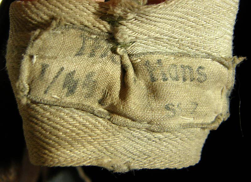 SS RZM  high leather boots named to Hans Mohr of the 1st Battalion Germania