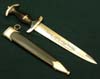 Early SS ground Rohm by Carl Eickhorn with period re-painted scabbard