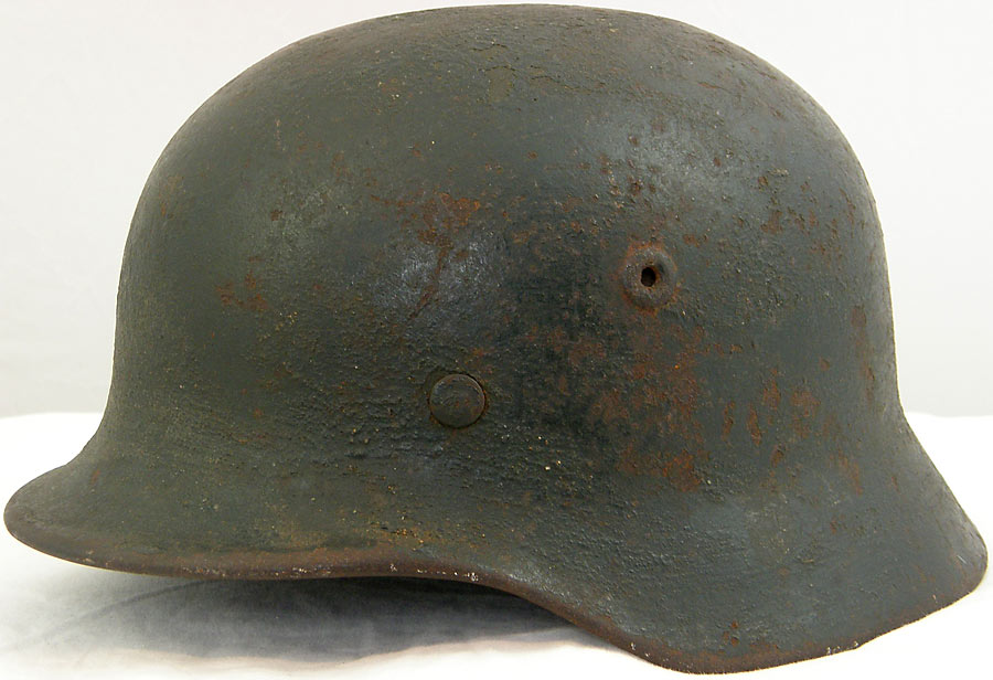 French Foreign Volunteer Army helmet with hand-painted finish