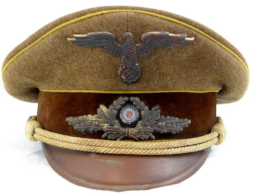 Reichsministry of the Occupied  Eastern Territories senior official's visor hat