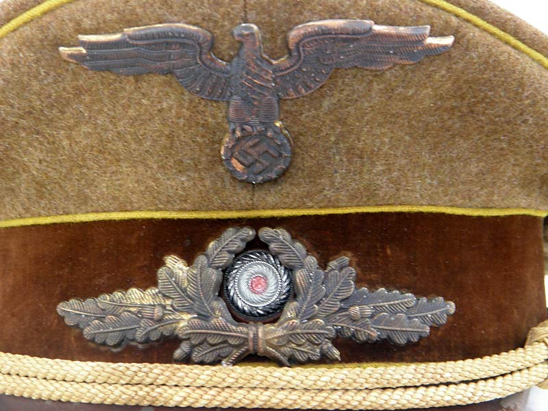 Reichsministry of the Occupied  Eastern Territories senior official's visor hat
