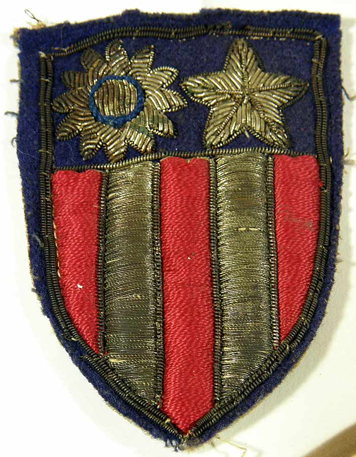 Merrill's Marauders and China Burma India sleeve insignia