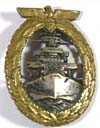 Kriegsmarine High Seas Fleet badge by Schwerin