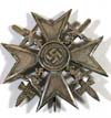 Spanish Cross with Swords in Silver, 900