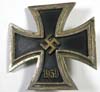 Iron Cross 1st class with brass core, vaulted