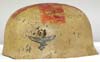 Luftwaffe M38 Fallschirmjager doctor's or medic's helmet with white wash finish