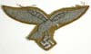 Luftwaffe officer tropical bullion breast eagle