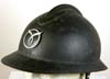 French Milice helmet