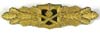 Army/Waffen SS Close Combat Clasp  (Nahkampfspangen) in Gold by FLL