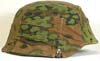 Waffen SS M40 combat helmet with Oakleaf pattern cover