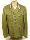 Army Artillery major's tropical M43 3rd pattern tunic