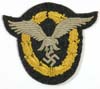 Luftwaffe Pilot/Observer badge in cloth