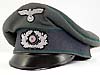 Army Sonderfuhrer Administration officer's crusher style visor hat