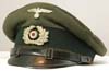 Army Jager or Penal enlisted visor hat 