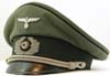 Army Pionier (combat engineer) officer's visor hat by Erel 