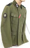 Waffen SS HANDSCHAR Division M39 tunic and field gray fez