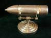 Trench art artillery projectile desk ornament
