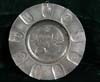 Pewter commemorative wall plaque of Nurnberg