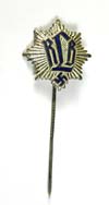 RLB enameled membership stickpin