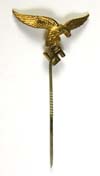 Luftwaffe female auxiliary helper stickpin