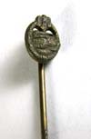 Army / Waffen SS panzergrenadier stickpin in miniature