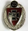 Kyffhauserbund (War Veterans Association) 25 Years membership pin