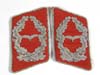 Luftwaffe Flak major matched collar tab set