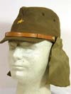 Imperial Japanese Army tropical sun helmet converted to a helmet cover