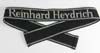 Waffen SS Reinhard Heydrich nco/enlisted RZM style embroidered cufftitle