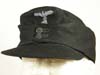 Waffen SS M43 nco/enlisted panzer field visor hat
