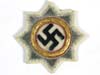 German Cross in Gold in summer white cloth version
