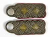 Army Smoke troops Oberst ( colonel ) shoulder board set