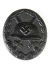 Black Wound Badge marked 65