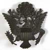 World War I U.S. Army officer's service hat device
