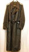 SD/ SS officer�s leather greatcoat