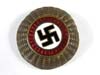 Early political kokarde with enameled swastika