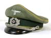 Army Signals  officer's visor hat (schirmutze) 