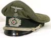 Army Transport officers visor hat with edelweiss 
