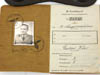 SS/SD Soldbuch and Wehrpass of Haupscharfuhrer Gustav Karl Wies