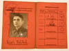 Document set of Waffen-SS Mann Kurt Stockl attached to the Foreign Office