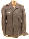 Mint & un-issued Luftwaffe fliegerbluse with Flight/Fallschirmjager straps and paper tag