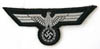 Army Officer/ NCO flatwire aluminum machine woven breast eagle
