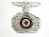 Army officer/nco visor hat eagle and kokarde set