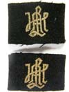 Waffen SS LAH nco/enlisted shoulder strap cyphers