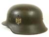Army M42 single decal combat helmet