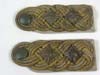 Very rare Schutzstaffel Obergruppenfuhrer shoulder board set