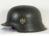 Army M42 single decal combat helmet